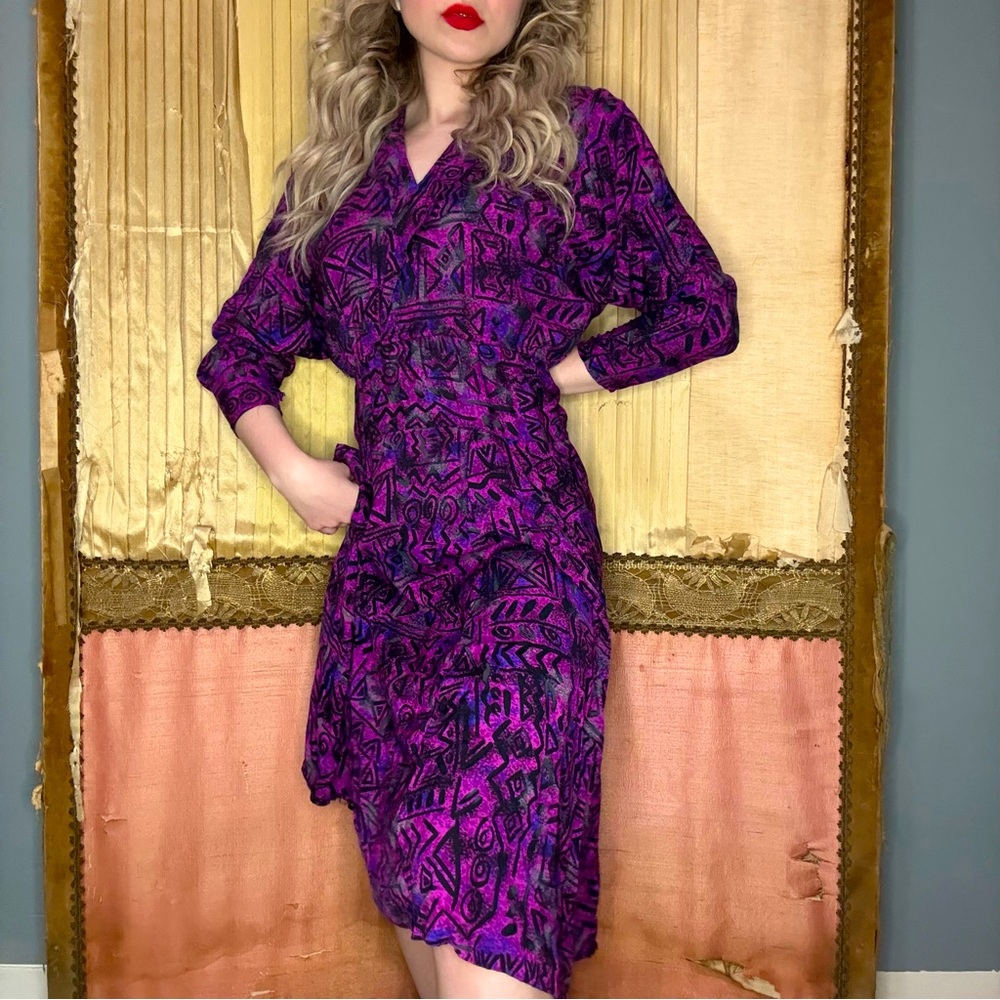 Vintage 1980’s Visions California Dress